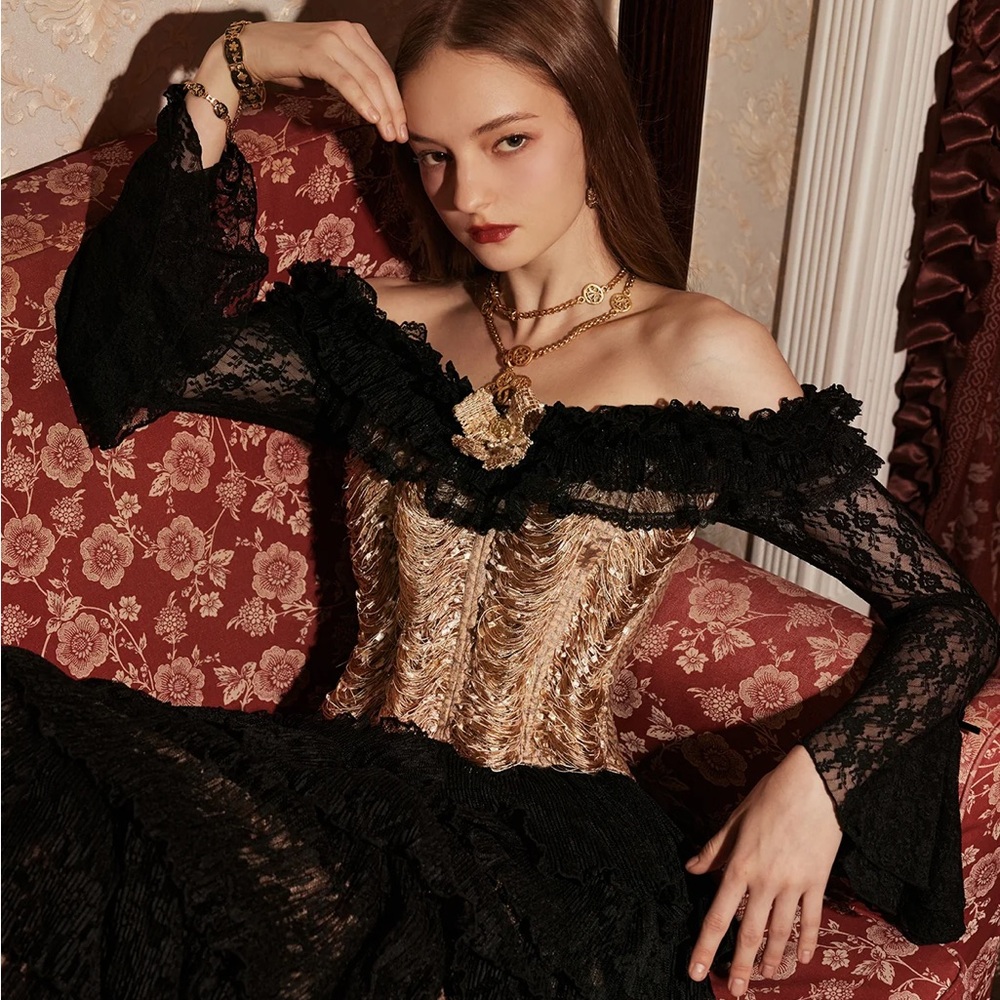 Luxury Corset Blouse